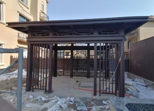 廣東清遠(yuǎn)陳總別墅涼亭改造