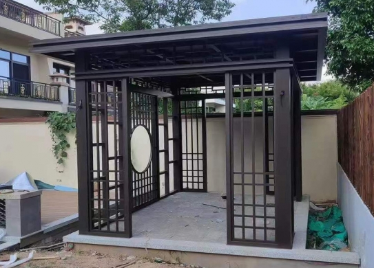 廣西梧州保利小區(qū)涼亭項(xiàng)目